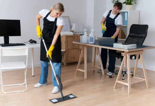 Nettoyage de bureau professionnel à Huismes