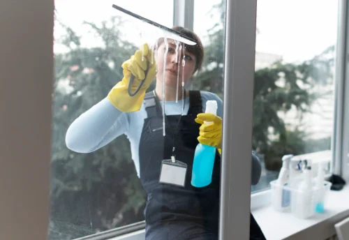 Nettoyage de vitres intérieures et extérieures à Huismes